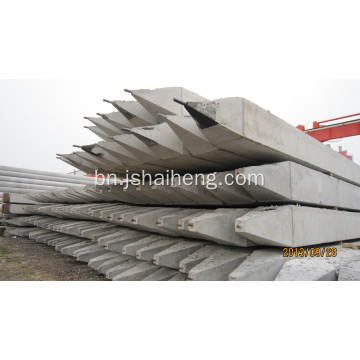 কংক্রিট সলিড স্কোয়ার পাইল ছাঁচ